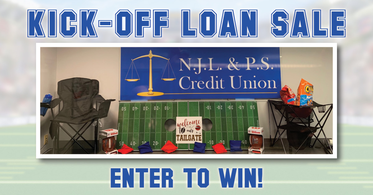 Tailgate Sweepstakes Kick Off Loan Sale Enter to Win!